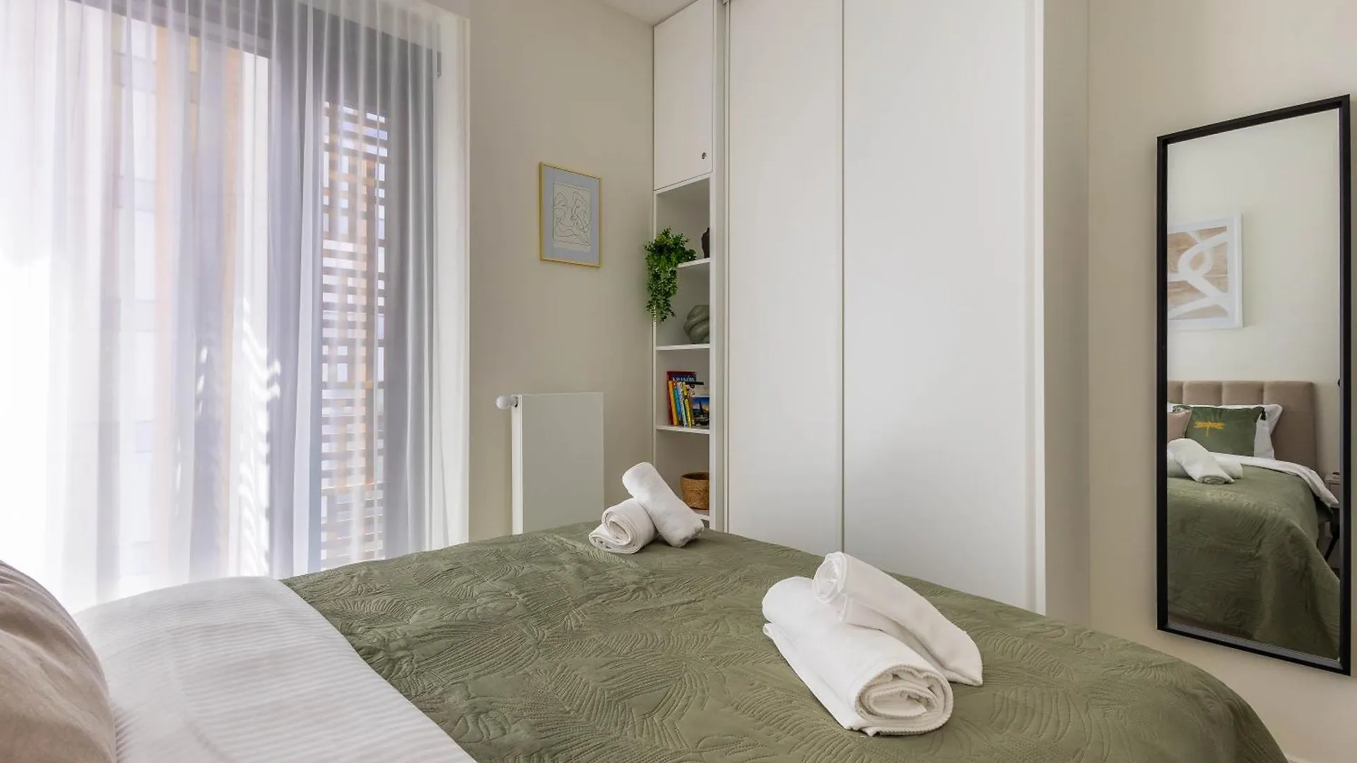 ורשה Towarowa Tower Apartments, Free Parking דירה